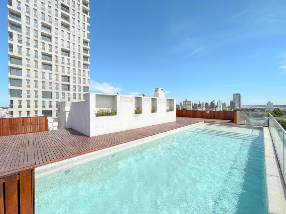 Alojate En Metra Puerto Norte, Luminoso Estudio Con Pileta, Gym Y Balcon * Rosario